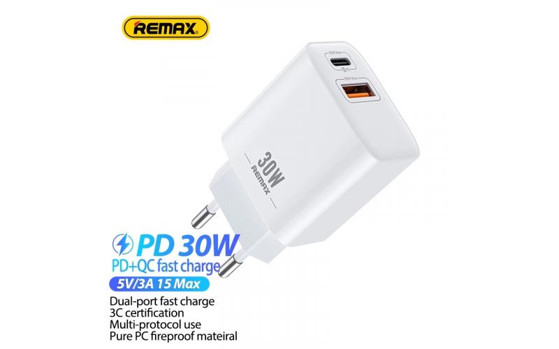 Remax Dual-Port Fast Charge 30W (QC+PD) [ RP-U82 ]